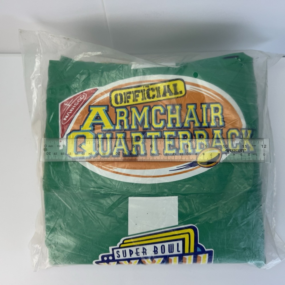 90s Nabisco NFL Football Game Super bowl Inflatable Armchair Quarterback‎ Chair